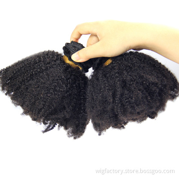 the most popular women hair brazilian,good quality 100% virgin brazilian afro curly hair bundles with logo customized
